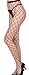 YueDie Women's Sexy Fishnet Sheer High Thigh Garter Belt, Black-l, One Size