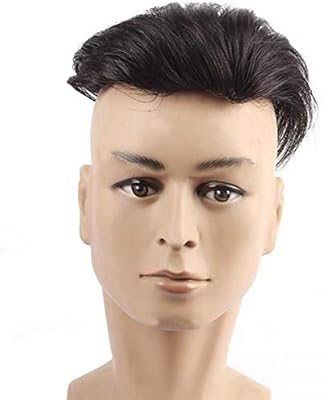 Yifoopli Hand Needle Clip In Short Real Hair Extensions For Men