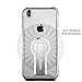 iPhone X/XS Case, Vivafree [Skyfall Series] Premium Kickstand Transparent Slim Fit Clear Full Protection Cover Case Kick Stand [Wireless Charging] for Apple - Silver