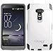 OtterBox Commuter Series Carrying Case for LG G Flex - Retail Packaging - Glacier (White/Gunmetal Grey) (Fits only LG G Flex model)