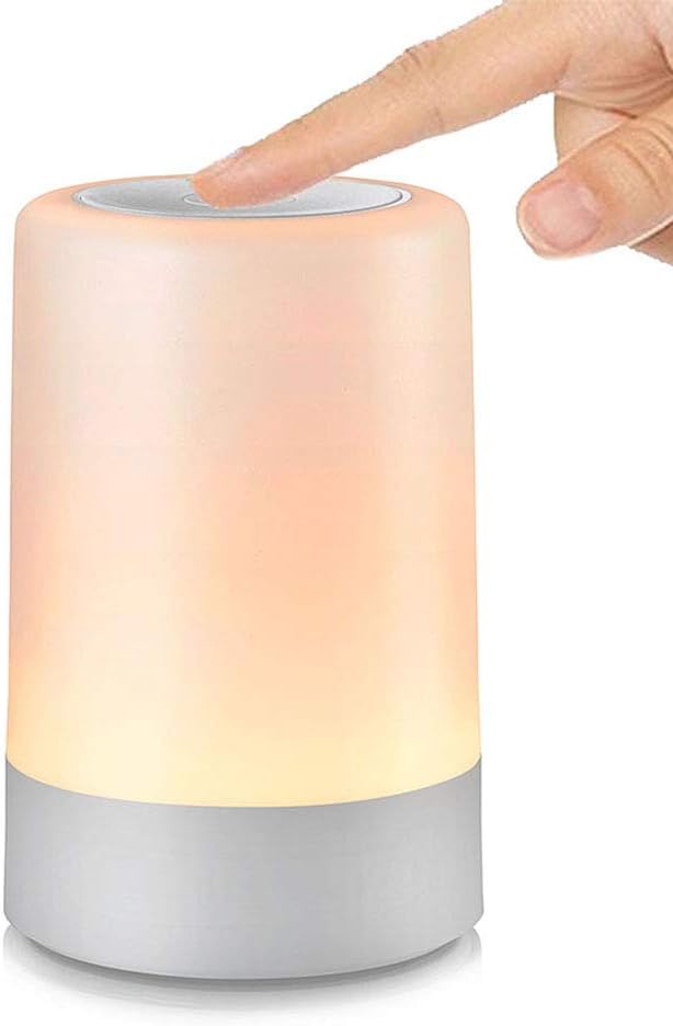 G Keni Nursery Night Light for Baby, LED Bedside Touch Sensor Night