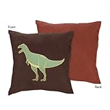 Sweet Jojo Designs Dinosaur Decorative Accent Throw Pillow