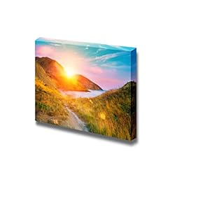 Sunset Over a Rocky Coast Wall Decor