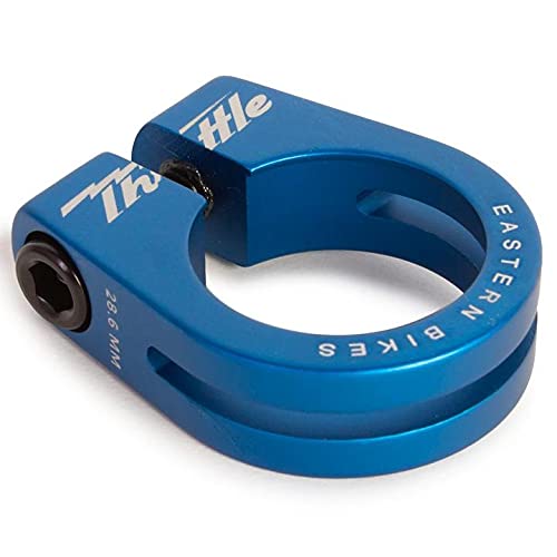 Eastern Bikes Throttle Series BMX Seatpost Clamp (Blue) — image 1