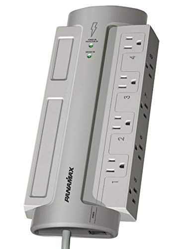 Panamax Pm8-Ex 8 AC Outlet Surge Protectors (Certified Refurbished)