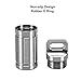 OneTigris Titanium Pill Holder Survival Waterproof Mini Pill Fob (SL)