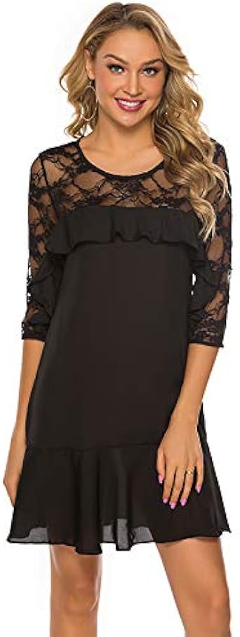 black lace dress amazon