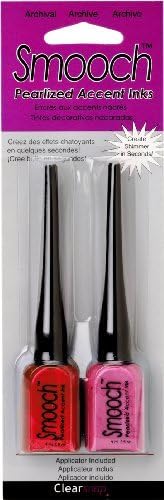 Smooch Pearlized Accent Ink, 2-Pack, Siren and Taffy by Smooch