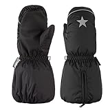 Kids Waterproof Ski Snowboard Cold Weather Winter Glove mittens with 3M Thinsulate for boys girls