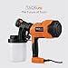 Tacklife SGP15AC Advanced Electric Spray Gun 800ml/min Paint Sprayer with Three Spray Patterns,  Three Nozzle Sizes,Adjustable Valve Knob, and Easy Filling 900ml Detachable Container