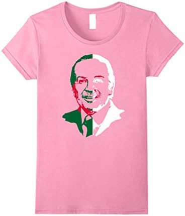Womens Abdelaziz Bouteflika flag of Algeria TShirt Tee Shirt T-Shir Medium Pink