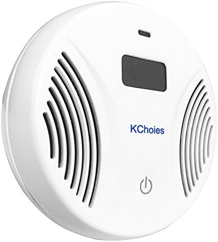 KChoies High-power Intelligent Variable Frequency Waves Electronic Ultrasonic Mouse Rodents Control Repeller Device, Plug-in Mice Rats Repellent with LED Screen, White