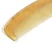 OneDor Handmade 100% Premium Quality Natural Sheep Horn Anti-Static Hair Comb Without Handle