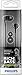 Philips SHE3900BK Black In-Ear Headphones with Oval Sound Tubes