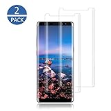 [2-Pack] Galaxy Note 8 Screen Protector,Cafetec Tempered Glass Screen Protector HD Clear Film Anti-Bubble 3D Touch Screen Protector Compatible with Samsung Galaxy Note 8 Clear.
