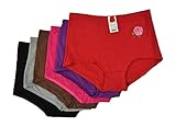 Alfa Global Women's Plus Size Pack of 6 Ultra Comfortable Brief