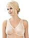 Glamorise Full Figure Complete Comfort Wirefree Front Close Leisure Bra #1803 Womens,Blush,40B/C/D