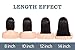 YAYAKU 13x6 Short Bob Lace Front Human Hair Wigs Pre Plucked,Brazilian Deep Part Human Hair Bob Wigs with Baby Hair for Women,10 inch