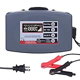 CARTMAN Smart Battery Charger, Battery Maintainer 12V 7A/5A/3A for Gel, STD or Lithium, AGM, Wet, Calcium, Desulph Batteries