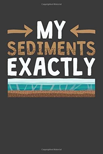My Sediments Exactly: Geology Field Notebook, Geologist Gifts, 6" x 9" 150 page blank book for taking notes, college ruled Paperback – 25 Feb 2019