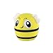 My Audio Pet Bee Mini Bluetooth Animal Wireless Speaker for Kids of All Ages - True Wireless Stereo Technology – Pair with Another TWS Pet for Powerful Rich Room-Filling Sound - (Bumble Beat)