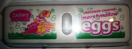 Zachary Chocolate Covered Marshmallow 1 Dozen Eggs 5 Oz