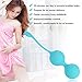 Kegel Exercise Weights with Face Cleaner Design Controller, Silicone Ben Wa Kegel Balls Weighted Kit for Women Beginners & Advanced, Doctor Recommended for Bladder Control & Pelvic Floor Exercises