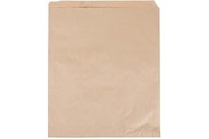 A1 BAKERY SUPPLIES ® Premium Quality Kraft Paper Bags Flat Merchandise Bags 100pack (17 in X 21 in)