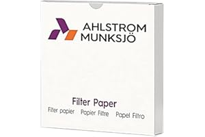 Ahlstrom 6420-0900 Qualitative Filter Paper, 2 Micron, Medium Flow, Grade 642, 9cm Diameter (Pack of 100)