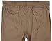 Falcon Bay Big & Tall Men's Casual Twill Pants Full Elastic Waist (46W X 30L, Khaki)