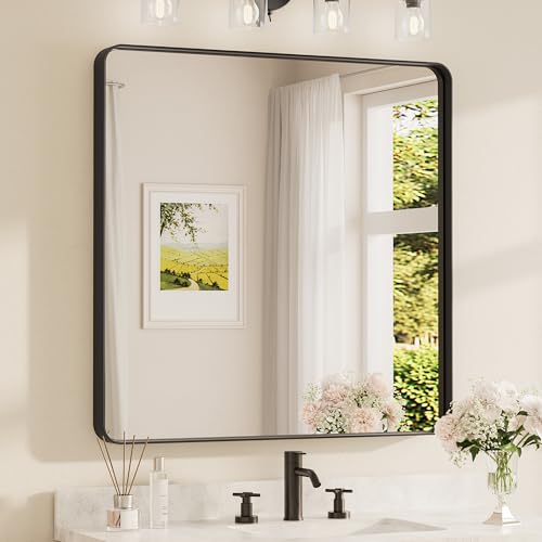 TETOTE Black Framed Mirrors