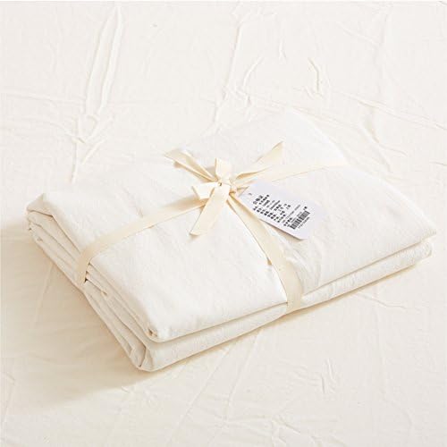 cotton sheet can be washed by water /One-piece solid color Janpanese-style cotton-sheet/ cotton fitted sheet-A 180x200cm(71x79inch)