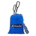 Nicecho Double Camping Parachute Hammock, Lightweight Nylon Portable Hammock, Best Garden Double Hammock For Backpacking, Travel, Camping, Beach, Yard or Any Adventure (Blue and Gray)