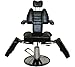 InkChair by InkBed Tattoo Reclining Sturdy Hydraulic Ink Chair Salon Studio Equipment - Black