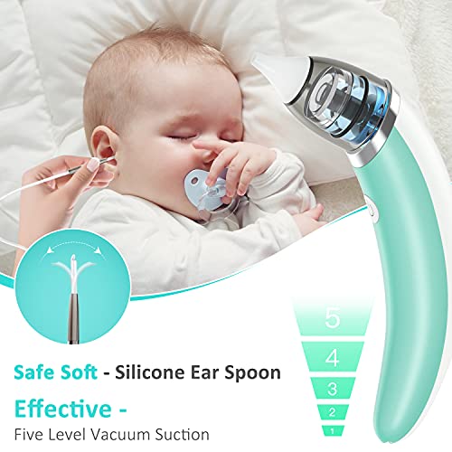 EarWaxVacuumRemoval, Strong Suction Ear Vacuum Ear Wax Sucker 5
