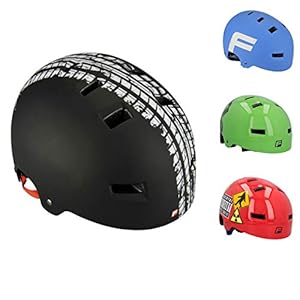 FISCHER Fietshelm volwassenen BMX, mountainbikehelm, verstelbare fietshelm, skatehelm