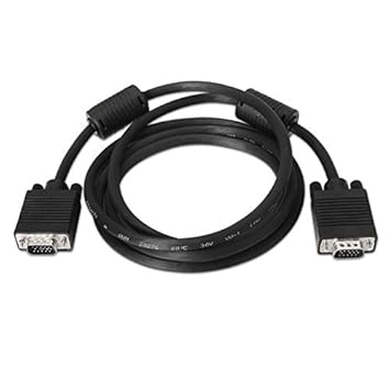 Cable VGA macho a macho Blindado para PC a Monitor Proyector 5 ...