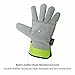Kim Yuan Leather Work Gloves, Anti-slippery & Dirt-resistant, Perfect for Gardening/Construction/Motorcycle, Men&Women M/L/XL (L)