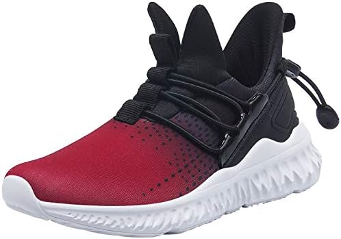 Spesoul Kids Fashion Sneakers Outdoor Lightweight Breathable Athletic Running Walking Shoes for Girls Boys