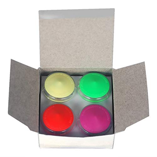 WEY&FLY Permanent gyro Spinning Tops with Colorful Glow with LED Light (1 Set(4 Color))