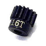 Hot Racing CSG1816 16t 48p Hardened Steel Pinion Gear 1/8 Bore