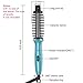 PHOEBE Curling Iron Brush Mini Traveling Curling Brush 3/4 Inch Dual Voltage Ceramic Tourmaline Ionic Heated Brush with Teeth Styling Brush Anti-scald for Short Hair Travel for UK Japan China Europethumb 3