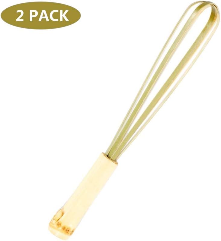 LDZ Egg Beater Kitchen Whisk Hand Whisk Egg Whisk Whisk Set Mini Whisk Wisks for Cooking Whisk Whisk (Size : 2 Pieces)