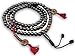 Tibetan Mala Dark Yak Bone Mala 108 Beads for Meditation with Bone Counters