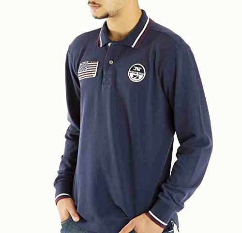 polo north sails manica lunga