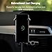 Wireless Car Charger, Qi Fast Charger Car Mount Air Vent Gravity Phone Holder for Samsung Galaxy S8/S8+/S7 Edge/S6 Edge+, Standard Charger for iPhone 8/8+/iPhone X and All Qi-Enabled Devices (Black)