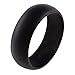 Silicone Wedding Ring Band for Men or Women - Safe Flexible Comfortable Medical Grade Love Rings - Fit for Sports, Outdoors