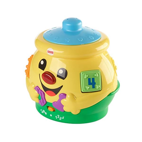 Fisher-Price-H8179-Cookie-Shape-Surprise-Laugh-and-Learn-Shape-Sorter-Baby-Learning-Toy-with-Numbers-Colours-and-Music-Suitable-for-6-Months Fisher-Price H8179 Cookie Shape Surprise, Laugh and Learn Shape Sorter Baby Learning Toy with Numbers, Colours and Music…