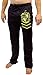 Harry Potter Men's Hufflepuff Crest Lounge Pants (Large, Black)