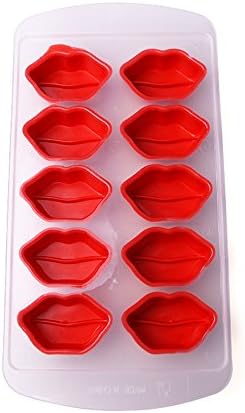 Lips Silicone Ice Cube Tray and Mold- Candy, Soap, Toy, DIY by SHEbaking